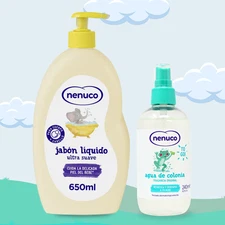 Nenuco Baby Care Set – Liquid Soap 650ml and Original Cologne 240ml