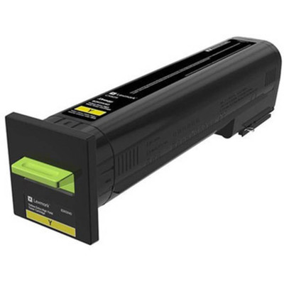 Lexmark Tonerkassette Toner CX825 Original Farbe Gelb 22000 Seiten 82K0X40 