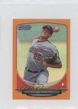 2013 Bowman Chrome Minis Orange Refractor 8/15 Lucas Giolito #140 3h1
