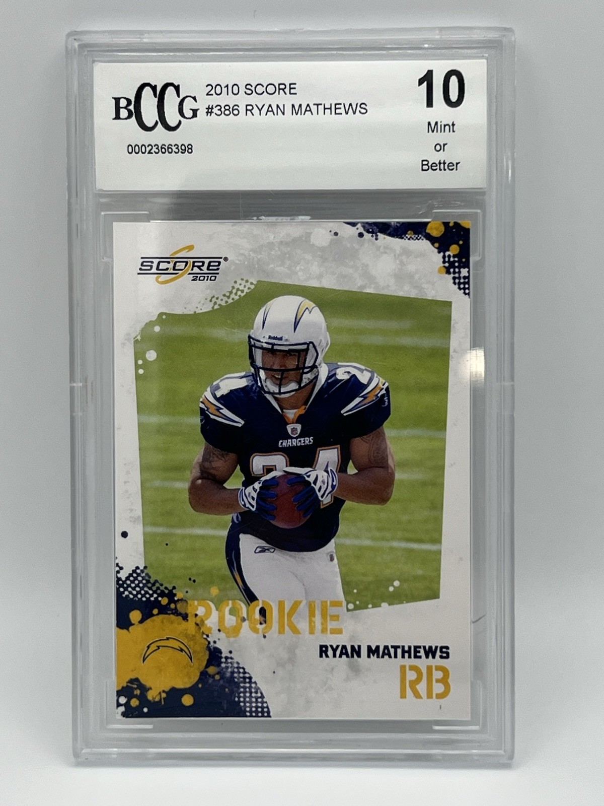 Ryan Mathews Score #386 Base
