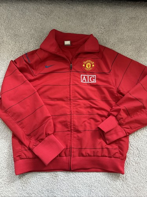#ad #ad Nike Manchester United Warmup Jacket 2008 09 Size Medium 20x25 $64.99