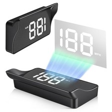 Singaro Heads Up Display For Cars Usb Plug Digital Gps Hud Speedometer White Singaro Heads Up Display For Cars Usb Plug Digital Gps Hud Speedometer White