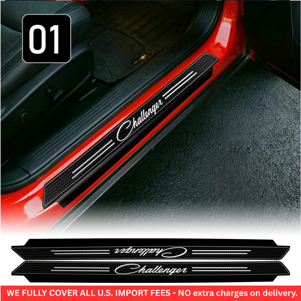Door Sill Protection decal, for Dodge Challenger 2009 - 2025 | eBay
