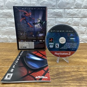 Spider-Man Greatest Hits (Sony PlayStation 2, PS2, 2002) CIB Tested Working