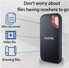 4TB External Solid-State Drive (SSD) USB 3.1 Portable Expansion Device