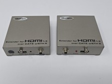 Lot Of 2 Gefen Extender for HDMI 1.3 over Cat 5 w/ETH S,  ETH R