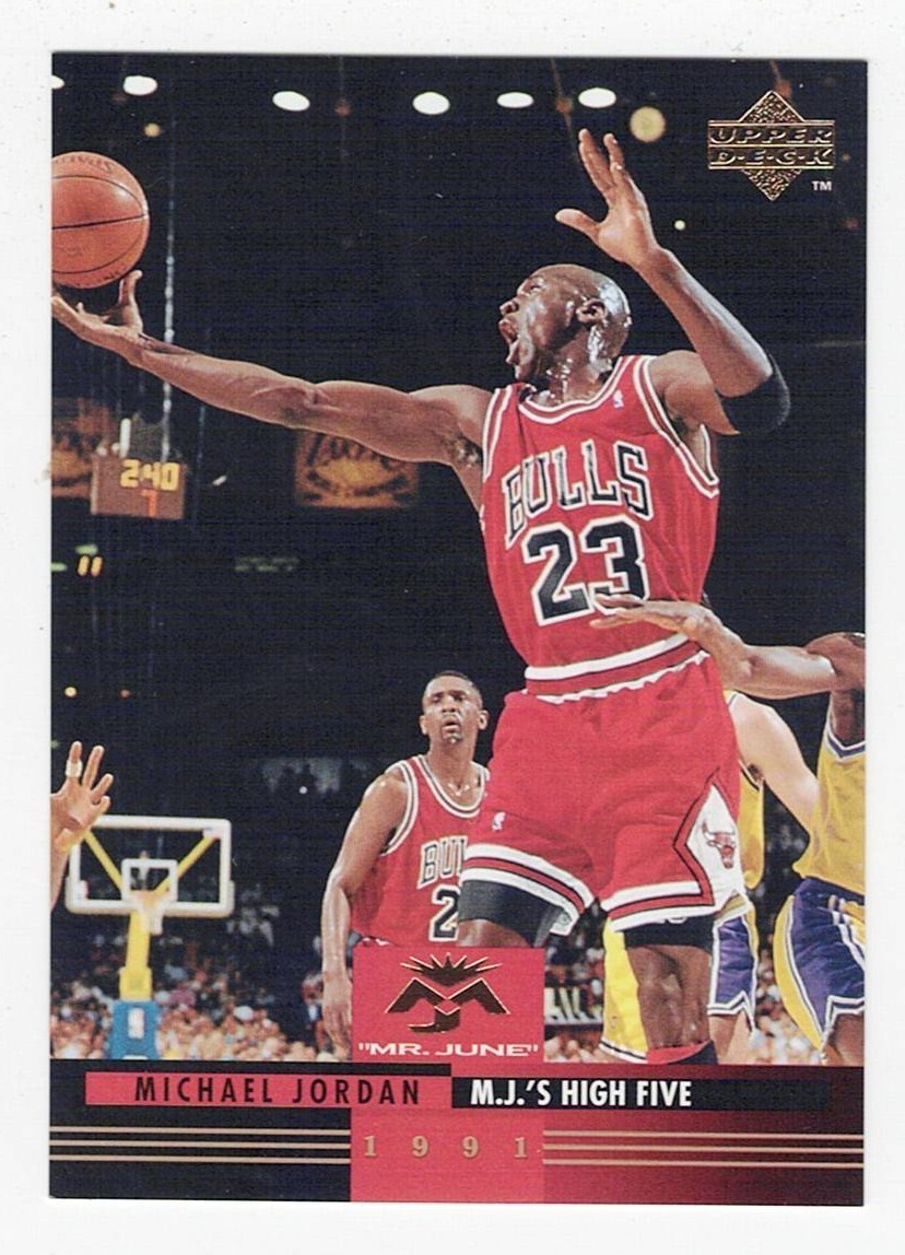 1993-94 Upper Deck Mr. June International Spanish Michael Jordan #167