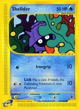 Pokémon Shellder EX-129 Common Englisch Good