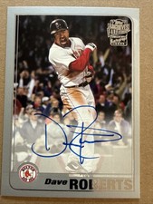Dave ROBERTS🔥2018 Topps Archives Fan Favorites AUTO #FFA-DR 56/99 Red Sox💥