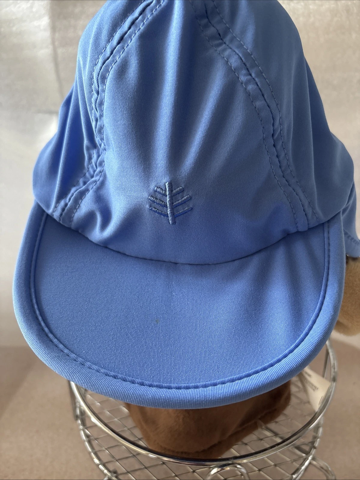Coolibar UPF 50 Baby Boy 12 -24 Months Baby Splashy All Sport Hat Light Blue