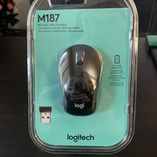 NEW Logitech Wireless M187 Ultra Portable Mini Size Mouse 910-002726