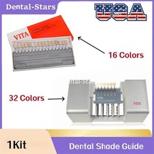 Shade Guide Dental VITA Resin Toothguide 16 / 32Colors Teeth Whitening Plate USA