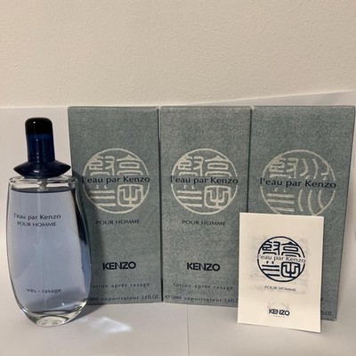 Kenzo L eau par Kenzo After Shave 3x 100ml Neu!!