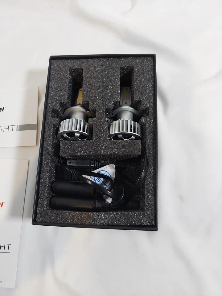 Autofeel H7 Led Headlight Replacements New In Box F8 Led Headlight W/adapter - Image 3 of 4