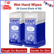 Nice 'N Clean Sensitive Skin Wet Hand Wipes Infused W/ Aloe & Vitamin E, 400 Ct