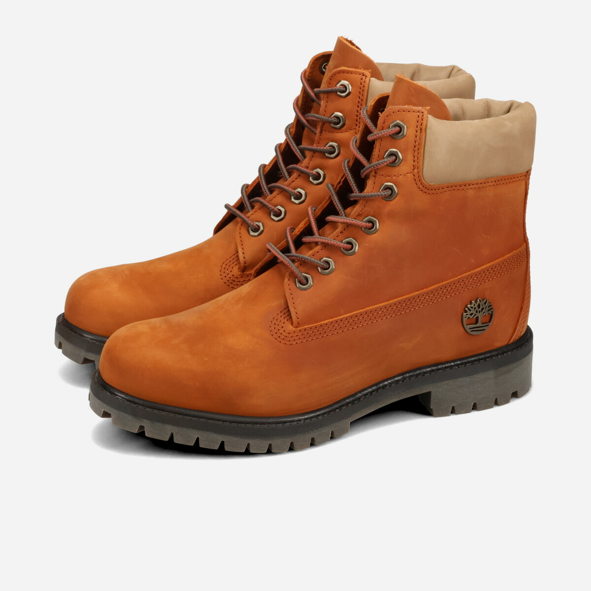 Timberland 6-inch Premium Waterproof Boots Orange A2P6W-EJD Men's