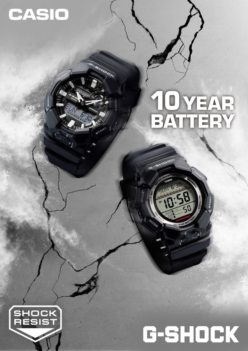 Unused CASIO G-SHOCK GA-010-1A1JF Black Big Case Carbon Men