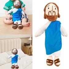 Jesus Plush Doll Christmas Decoration Stuffed Toys Children Gift Ornament Decor