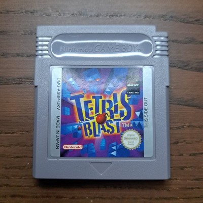 Nintendo Tetris Blast Game Boy Cartridge DMG-ASBP-UKV Puzzle Spiel