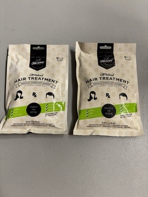 (2) Henna Color Lab All Natural Hair Treatment Purify & Detox/Nourish & Repair