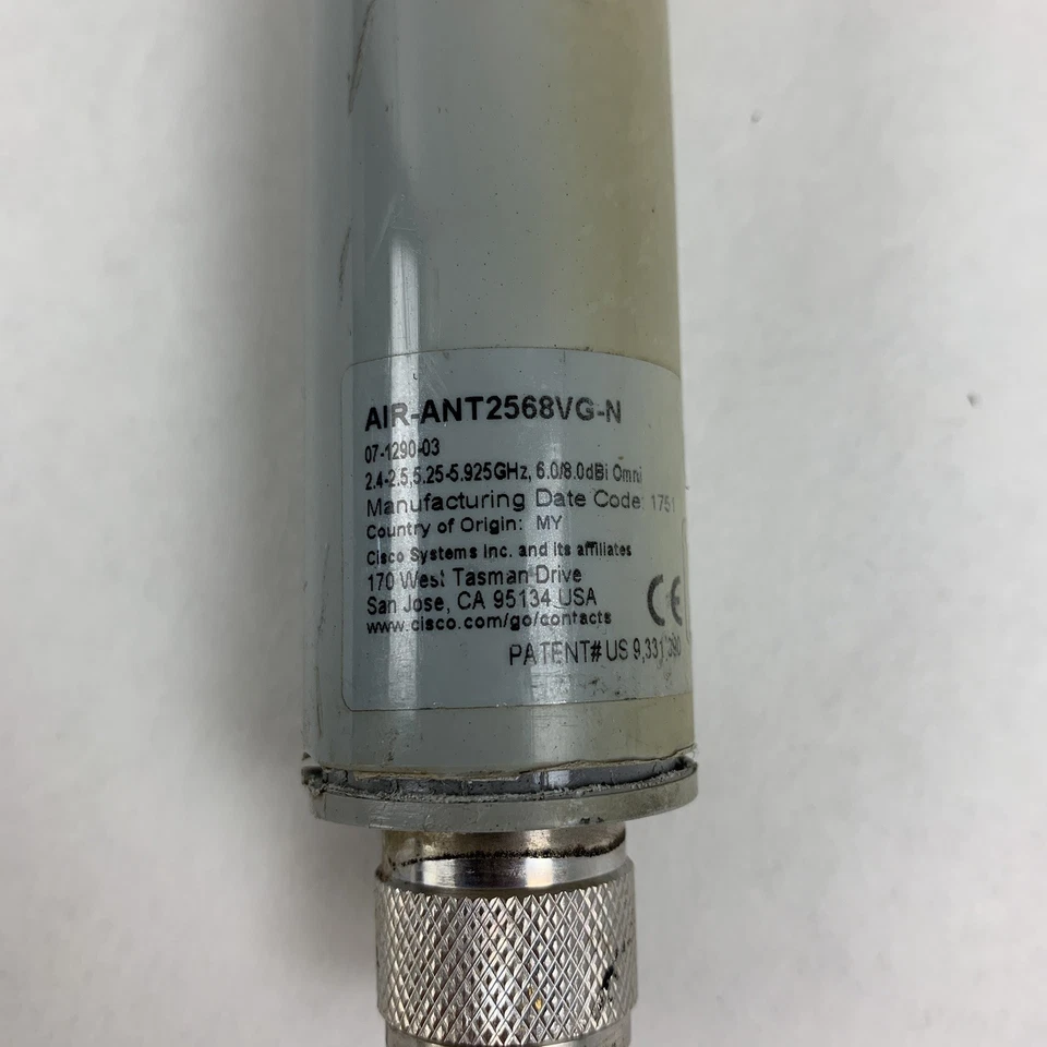 Cisco AIR-ANT2568VG-N Aironet Dual-Band 2.4 GHz 8 dBi Wireless Antenna - Image 2 of 4