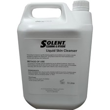 Solent Cleaning Gentle Liquid Skin Cleanser, with Biocides, 5L 1.80 per litre