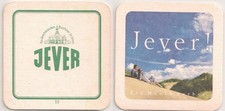 Jever - alter Bierdeckel "Ein Hauch herber - Dünen" Impressum