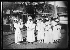Photo:1910s African American Women White Dresses Baby Portrait Group