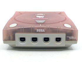 SEGA Dreamcast Hello Kitty Pink HKT-3000 Console w/ Controller & VMU Tested