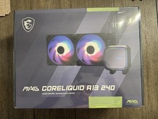 MSI MAG Coreliquid A13 240 - AIO ARGB CPU Liquid Cooler - 390mm Radiator - LGA 1