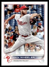 2022 Topps Zack Wheeler Philadelphia Phillies #249