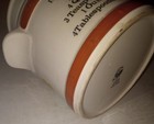Vtg 1970's FTD Ceramic 6" Floral Crock Utensils Measurement Conversion Portugal — photo 2