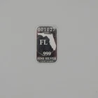 U.S. State Silver bar .999 1ozt Proof - FL/Florida - 001027/041785