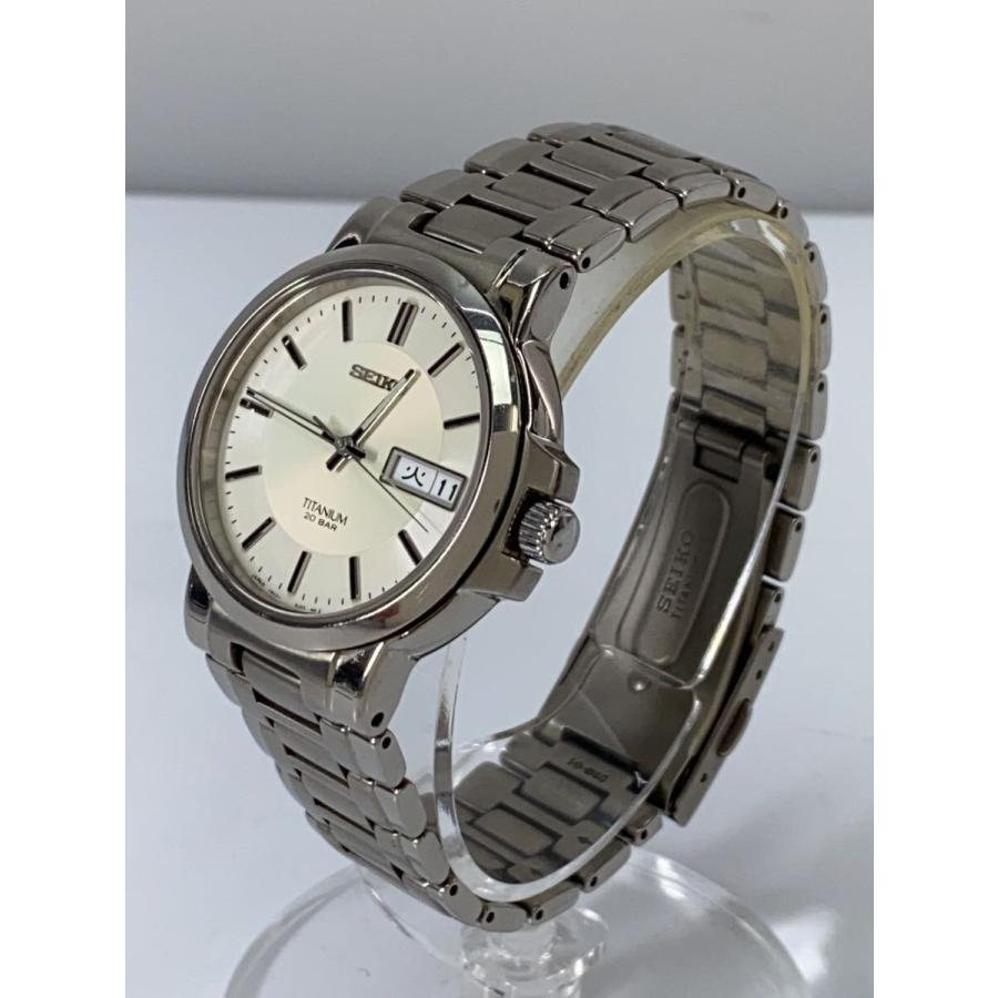 SEIKO 腕時計 TITANIUM 7N43-7B80 20気圧防水 メンズ SEIKO 腕時計 TITANIUM 7N43-7B80 20気圧防水 メンズ - メルカリ