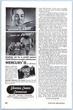 1946 Universal Camera Corporation Vintage Ad Mercury II Model Photography Shots