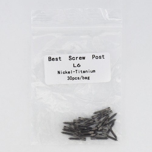 30 Pcs Dental Endo Pure Titanium Conical Screw Posts Root Canal Pins Refills - Picture 71 of 82