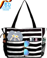 Tahavice Strandtasche Damen Mit ReißVerschluss, GroßE Strandtasche Xxl Familie,