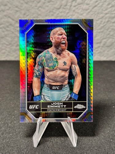 Réfracteur à prisme base UFC chromé 2024 Topps 1 - 200 - COMPLÉTEZ VOTRE SET - PYC - Photo 128/237