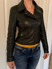 Ax Armani Exchange Womens Size M Black Long Sleeve Full Zip
