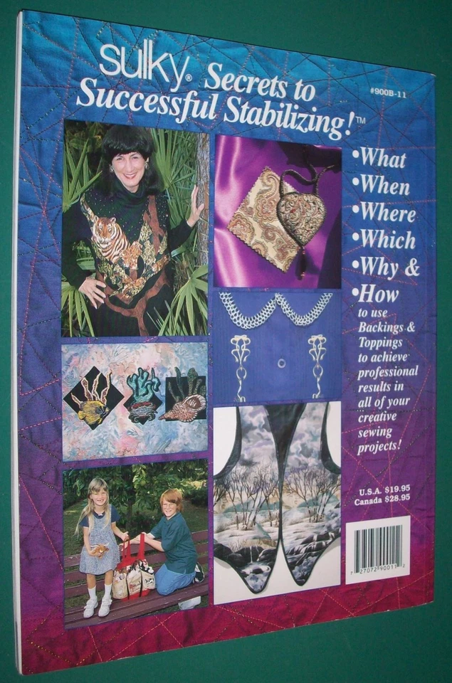 Sulky Secrets to Successful Stabilizing! #900B-11 Pattern Included - Image 3 of 4