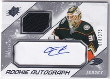 2023-24 Upper Deck SPx Hockey Olle Eriksson Ek Rookie Auto #018/375