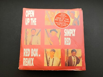 Simply Red - Open Up The Red Box/ Holding Back  -Ltd Edit Doublepack 7'' SEALED