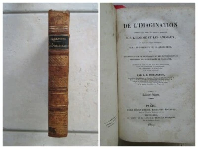 DEMANGEON : DE L'IMAGINATION, magnétisme, exorcisme, ascétisme, 1829. - Photo 1/4