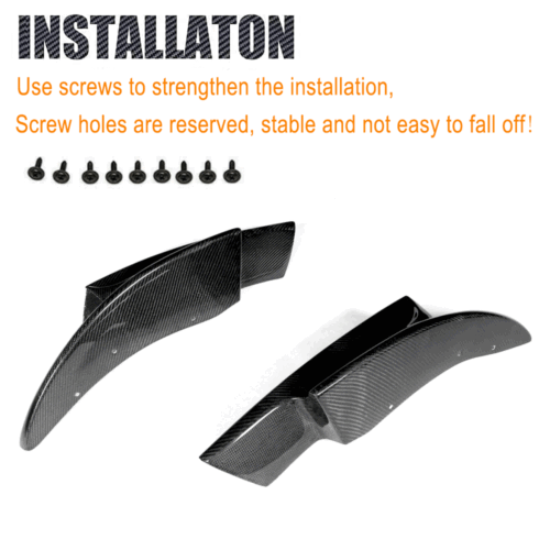 Für BMW 5er F10 M5 11-17 Carbon Front Stoßstange Splitters Flaps Lippe Spoiler - Bild 9 von 10