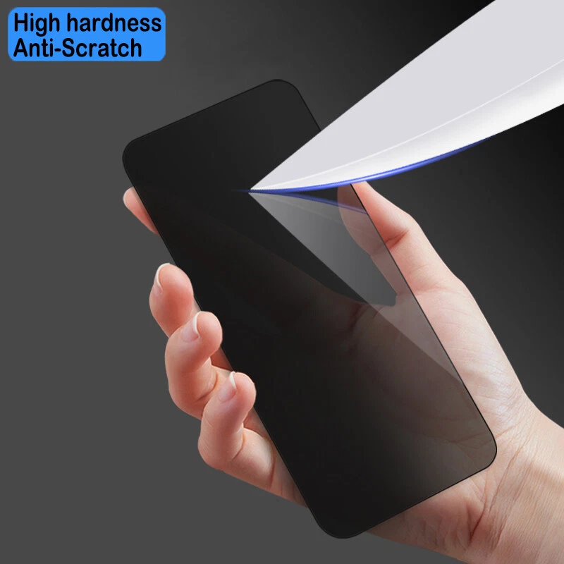 Protector de pantalla de vidrio templado de privacidad antiespía para Asus Rog5 3 Zenfone 6 7 Pro Foto 4 de 4