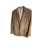 Vintage Lee Corduroy Western Jacket Blazer   Two-Button   Mens 46L  Made In USA