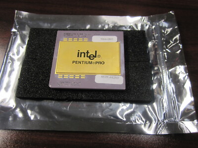 VINTAGE Intel Pentium Pro SL22T/SL22V 200MHz 256 Cache Socket 8