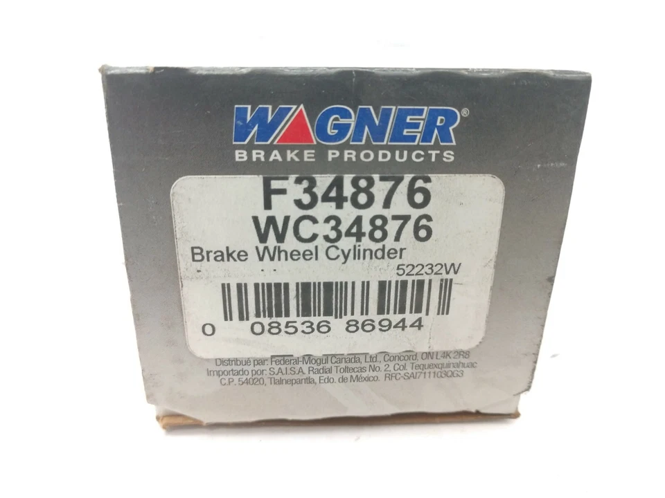 Drum Brake Wheel Cylinder Wagner WC34876 - Image 2 of 2