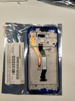 FüR Xiaomi Redmi Note 8 Pro Lcd Display Bildschirm Touchscreen Rahmen Sea.Blue