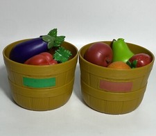 Learning Resources Kitchen Food Farmers Market Sorting Fruit  Vegetable Bushels